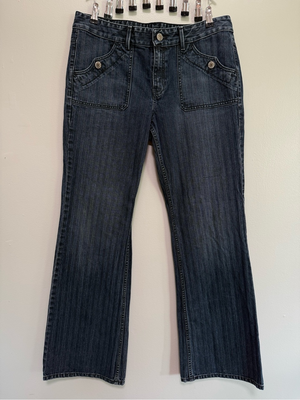 Banana Republic Dark Blue Wide Leg Jeans